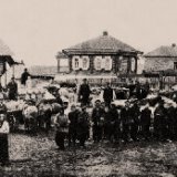 Заезжий двор Союза Сибирских маслодельных артелей в г. Кургане. Фото 1914 г.