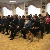Участники презентации сборника документов «Картина маслом… Из истории сибирского маслоделия. 1842-1920. Документы и материалы».