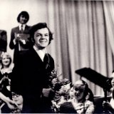 Фадеев А.И. на сцене Курганской областной филармонии. 1980 г.